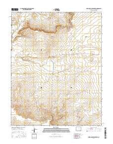 Seven Lakes Reservoir 2016 topographic map thumbnail