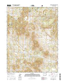 Witcher Mountain 2016 topographic map thumbnail