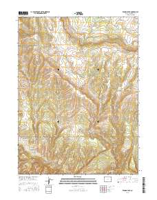 Zenobia Peak 2016 topographic map thumbnail