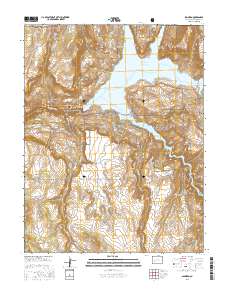 Sapinero 2016 topographic map thumbnail