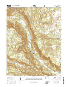 Spectacle Lake 2016 topographic map thumbnail