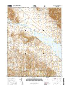 Spinney Mountain 2016 topographic map thumbnail