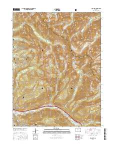 Vail East 2016 topographic map thumbnail