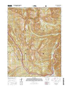 Vail Pass 2016 topographic map thumbnail