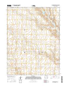 Sanborn Reservoir 2016 topographic map thumbnail