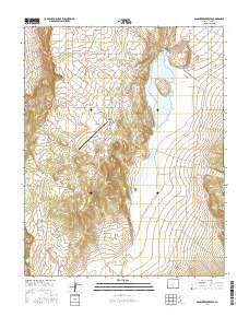 Sanchez Reservoir 2016 topographic map thumbnail