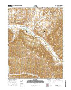 White River City 2016 topographic map thumbnail