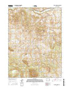 Tumble Mountain 2016 topographic map thumbnail