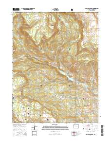 Sweetwater Lake 2016 topographic map thumbnail