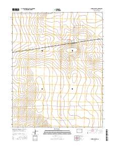 Sheridan Lake 2016 topographic map thumbnail