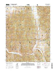 Sargents 2016 topographic map thumbnail