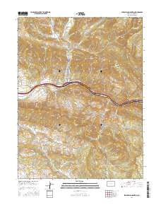 Storm King Mountain 2016 topographic map thumbnail