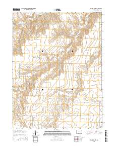 Kanorado NW 2016 topographic map thumbnail