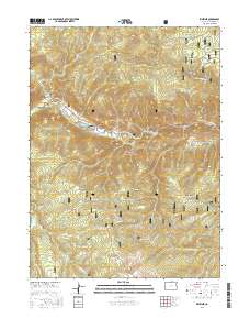 Kinikinik 2016 topographic map thumbnail