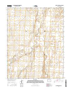 Durkee Creek NW 2016 topographic map thumbnail