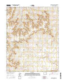 Lockwood Arroyo 2016 topographic map thumbnail