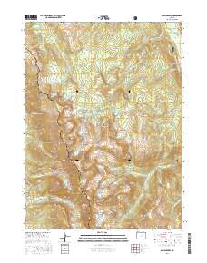 Rawah Lakes 2016 topographic map thumbnail
