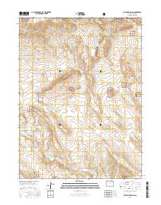 Gatehook Spring 2016 topographic map thumbnail