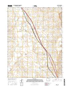 Agate 2016 topographic map thumbnail