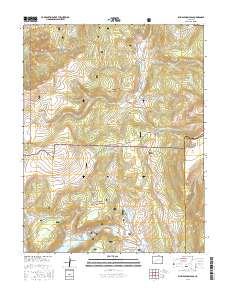 Slumgullion Pass 2016 topographic map thumbnail