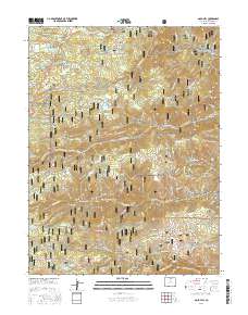 Gold Hill 2016 topographic map thumbnail