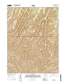 Bull Fork 2016 topographic map thumbnail