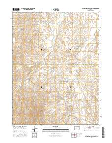 Cottonwood Valley South 2016 topographic map thumbnail