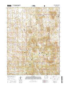 Dicks Peak 2016 topographic map thumbnail