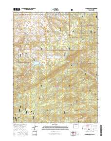 Eaton Reservoir 2016 topographic map thumbnail