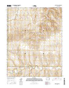 Hasser Ranch 2016 topographic map thumbnail