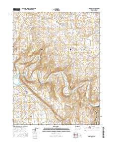 Horse Gulch 2016 topographic map thumbnail
