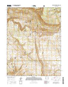 Hotchkiss Reservoir 2016 topographic map thumbnail