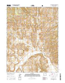 Lake Mountain NE 2016 topographic map thumbnail