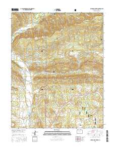 Ludwig Mountain 2016 topographic map thumbnail