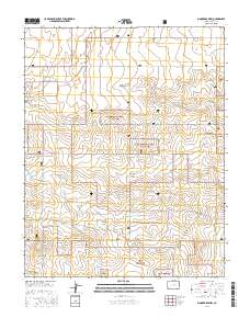 Moore Draw SW 2016 topographic map thumbnail