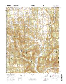 Oakbrush Hill 2016 topographic map thumbnail