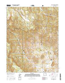 Pine Cone Knob 2016 topographic map thumbnail