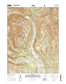 Alma 2016 topographic map thumbnail