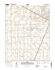 Alamosa West 2016 topographic map thumbnail