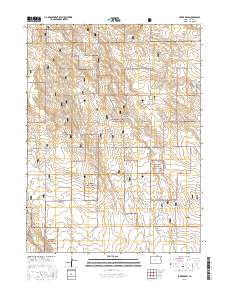Baker Draw 2016 topographic map thumbnail