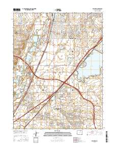 Brighton 2016 topographic map thumbnail