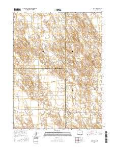Alvin NE 2016 topographic map thumbnail
