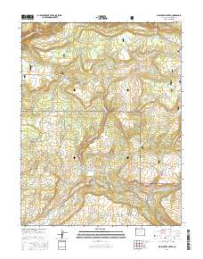 Big Bucktail Creek 2016 topographic map thumbnail