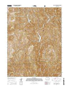 Big Bull Mountain 2016 topographic map thumbnail