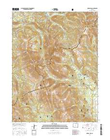 Boreas Pass 2016 topographic map thumbnail