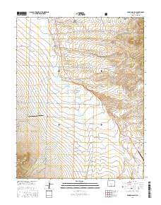 Aldrich Gulch 2016 topographic map thumbnail