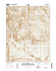 Badger Wash 2016 topographic map thumbnail