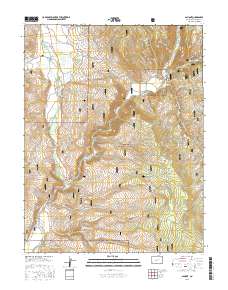 Almont 2016 topographic map thumbnail