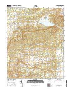 Basin Mountain 2016 topographic map thumbnail