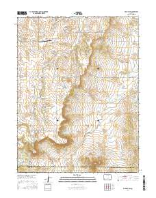 Bijou Basin 2016 topographic map thumbnail